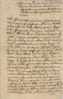 Visio Bonoru[m] Villae Błazeiewo desertoru[m] 1713