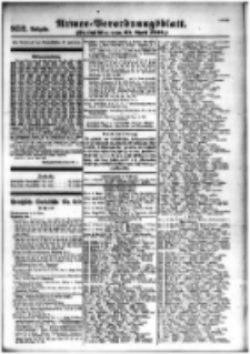 Armee-Verordnungsblatt. Verlustlisten 1916.04.25 Ausgabe 952
