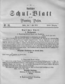 Amtliches Schul-Blatt f&uuml;r die Provinz Posen 1870.05.07 Jg.3 Nr10