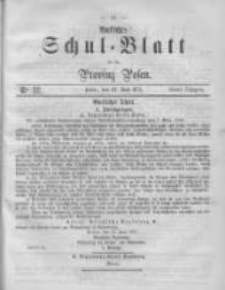 Amtliches Schul-Blatt für die Provinz Posen 1871.06.17 Jg.4 Nr12