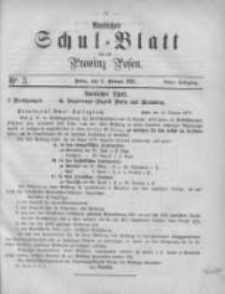 Amtliches Schul-Blatt für die Provinz Posen 1875.02.06 Jg.8 Nr3