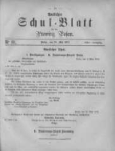 Amtliches Schul-Blatt für die Provinz Posen 1875.05.29 Jg.8 Nr10