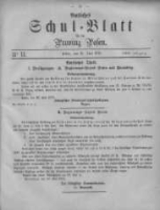 Amtliches Schul-Blatt für die Provinz Posen 1875.06.12 Jg.8 Nr11
