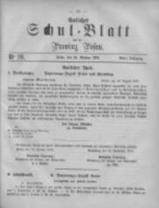 Amtliches Schul-Blatt für die Provinz Posen 1875.10.16 Jg.8 Nr20