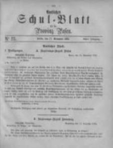Amtliches Schul-Blatt für die Provinz Posen 1875.11.27 Jg.8 Nr23