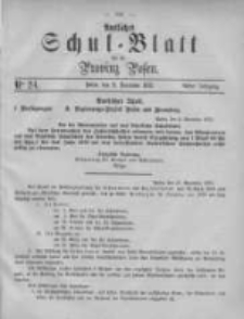 Amtliches Schul-Blatt für die Provinz Posen 1875.12.11 Jg.8 Nr24