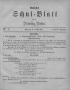Amtliches Schul-Blatt für die Provinz Posen 1881.02.12 Jg.14 Nr3