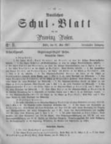 Amtliches Schul-Blatt für die Provinz Posen 1887.05.16 Jg.20 Nr8