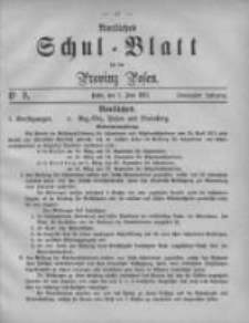 Amtliches Schul-Blatt für die Provinz Posen 1887.06.07 Jg.20 Nr9