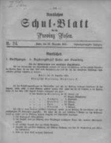 Amtliches Schul-Blatt für die Provinz Posen 1895.12.20 Jg.28 Nr24