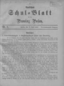 Amtliches Schul-Blatt für die Provinz Posen 1916.04.20 Jg.49 Nr8