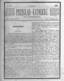 Przegląd Katolicki. 1881.05.19 R.19 nr20