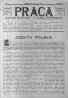 Praca: tygodnik polityczny i literacki, illustrowany. 1917.02.25 R.21 nr8