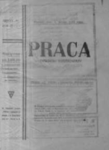 Praca: ilustrowany tygodnik społeczno-narodowy. 1923.02.04 R.27 nr5