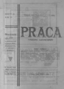 Praca: ilustrowany tygodnik popularny, poświęcony nauce - literaturze - sztuce - sprawom społecznym - godziwej rozrywce. 1923.06.24 R.27 nr25