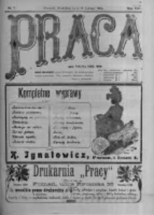 Praca: tygodnik polityczny i literacki, illustrowany. 1904.02.14 R.8 nr7