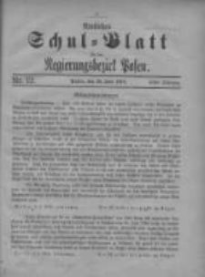 Amtliches Schulblatt für den Regierungsbezirk Posen 1918.06.20 Jg.1 Nr12