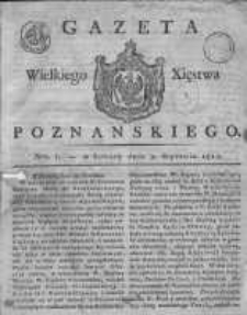 Gazeta Wielkiego Xięstwa Poznańskiego 1819.01.02 Nr1