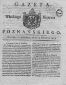 Gazeta Wielkiego Xięstwa Poznańskiego 1819.06.19 Nr49