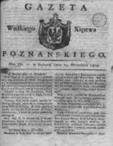Gazeta Wielkiego Xięstwa Poznańskiego 1819.09.25 Nr77