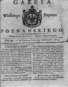 Gazeta Wielkiego Xięstwa Poznańskiego 1819.11.27 Nr95