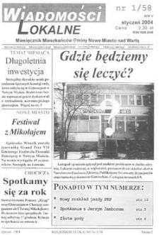 Wiadomości Lokalne 2004 R.5 Nr1(58)