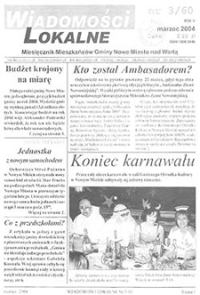 Wiadomości Lokalne 2004 R.5 Nr3(60)