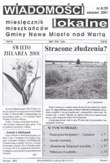 Wiadomości Lokalne 2003 R.4 Nr8(53)