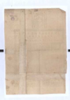 [Uniwersał Andrzeja Opalińskiego 1623 IV 26]