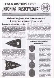 Koło Historyczne "Kronika Puszczykowa" 2004 Nr7