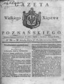 Gazeta Wielkiego Xięstwa Poznańskiego 1830.10.27 Nr86