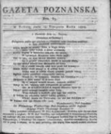 Gazeta Poznańska 1808.08.13 Nr65