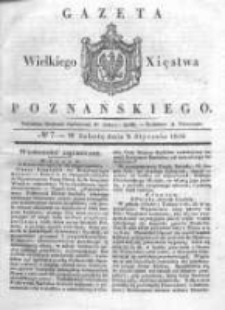 Gazeta Wielkiego Xięstwa Poznańskiego 1836.01.09 Nr7