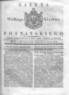 Gazeta Wielkiego Xięstwa Poznańskiego 1836.02.25 Nr47