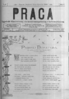 Praca: tygodnik illustrowany, ekonomiczno-społeczny i belletrystyczny dla wszystkich stanów. 1900.01.21 R.4 nr4