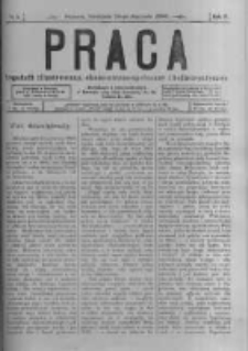 Praca: tygodnik illustrowany, ekonomiczno-społeczny i belletrystyczny dla wszystkich stanów. 1900.01.28 R.4 nr5