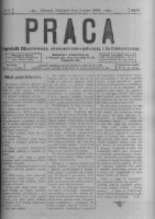 Praca: tygodnik illustrowany, ekonomiczno-społeczny i belletrystyczny dla wszystkich stanów. 1900.02.04 R.4 nr6