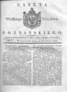 Gazeta Wielkiego Xięstwa Poznańskiego 1836.04.14 Nr87