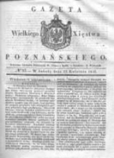 Gazeta Wielkiego Xięstwa Poznańskiego 1836.04.23 Nr95