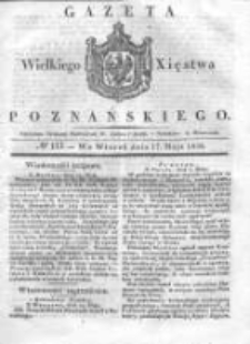 Gazeta Wielkiego Xięstwa Poznańskiego 1836.05.17 Nr113