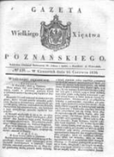 Gazeta Wielkiego Xięstwa Poznańskiego 1836.06.16 Nr138