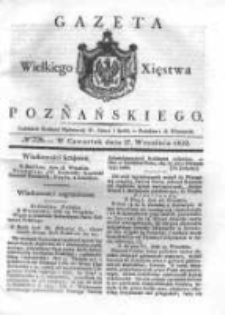 Gazeta Wielkiego Xięstwa Poznańskiego 1832.09.27 Nr226