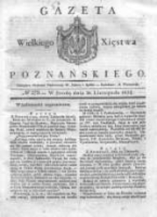 Gazeta Wielkiego Xięstwa Poznańskiego 1832.11.28 Nr279