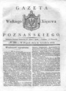 Gazeta Wielkiego Xięstwa Poznańskiego 1832.12.21 Nr299
