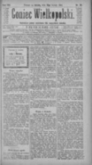 Goniec Wielkopolski: najtańsze pismo codzienne dla wszystkich stan&oacute;w 1884.02.16 R.8 Nr39