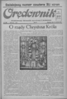 Orędownik: ilustrowany dziennik narodowy i katolicki 1937.06.27 R.67 Nr146