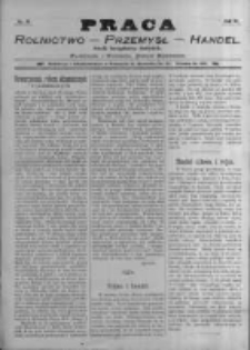 Praca: tygodnik dla wszystkich stanów, poświęcony sprawom handlu, przemysłu i rolnictwa. 1898.05.01 R.3 nr18