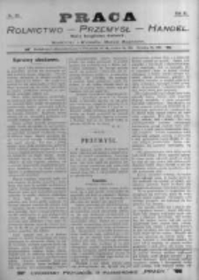 Praca: tygodnik dla wszystkich stanów, poświęcony sprawom handlu, przemysłu i rolnictwa. 1898.06.05 R.3 nr23