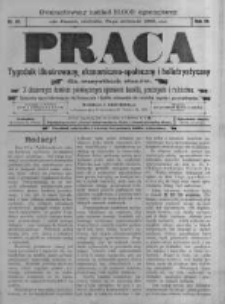 Praca: tygodnik illustrowany, ekonomiczno-społeczny i belletrystyczny dla wszystkich stanów. 1898.09.25 R.3 nr39