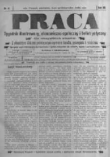 Praca: tygodnik illustrowany, ekonomiczno-społeczny i belletrystyczny dla wszystkich stanów. 1898.10.09 R.3 nr41